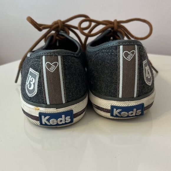 Keds x Taylor Swift Wool Sneaker Shoe Gray Sz 7.5 Swiftie Fall 1989 Cottage Eras - Picture 3 of 11